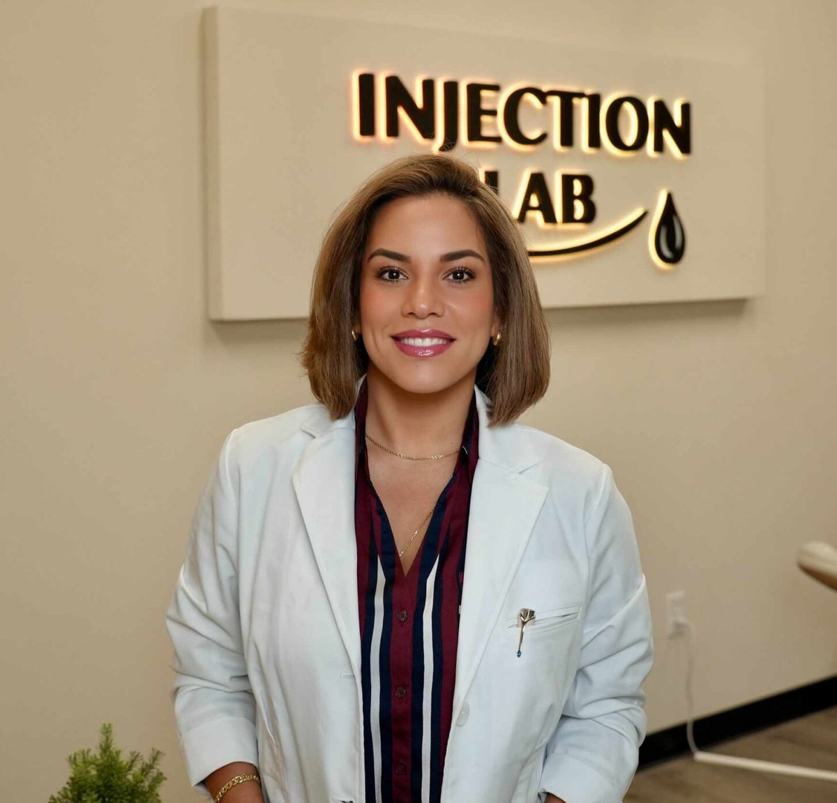 Kendally Guardia, PA-C, at Injection Lab in Dania Beach